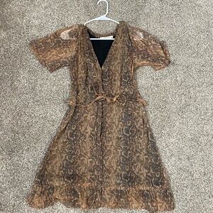 A&F Snakeprint Dress